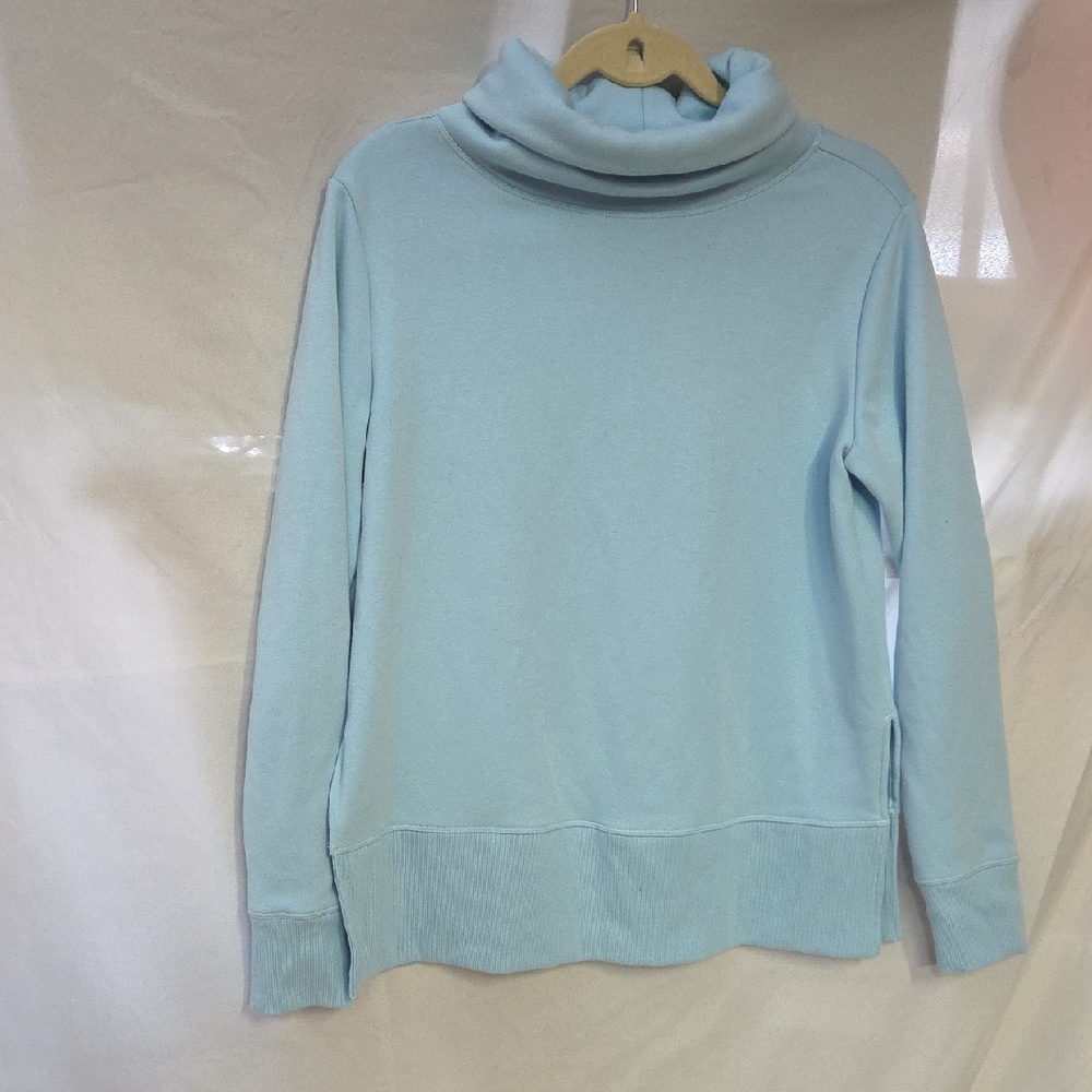 Joe Fresh Pale Blue Cowl Neck Sweater Small P
